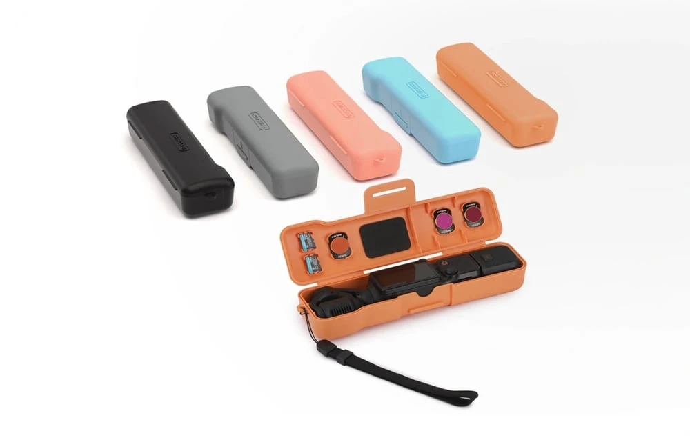 „Sunnylife“ apsauginis dėklas su dirželiu, skirtas „Osmo Pocket 3“ (rožinis) aprašymas - Prekės nuotrauka „Sunnylife“ apsauginis dėklas su dirželiu, skirtas „Osmo Pocket 3“ (rožinis) aprašymas - Prekės nuotrauka