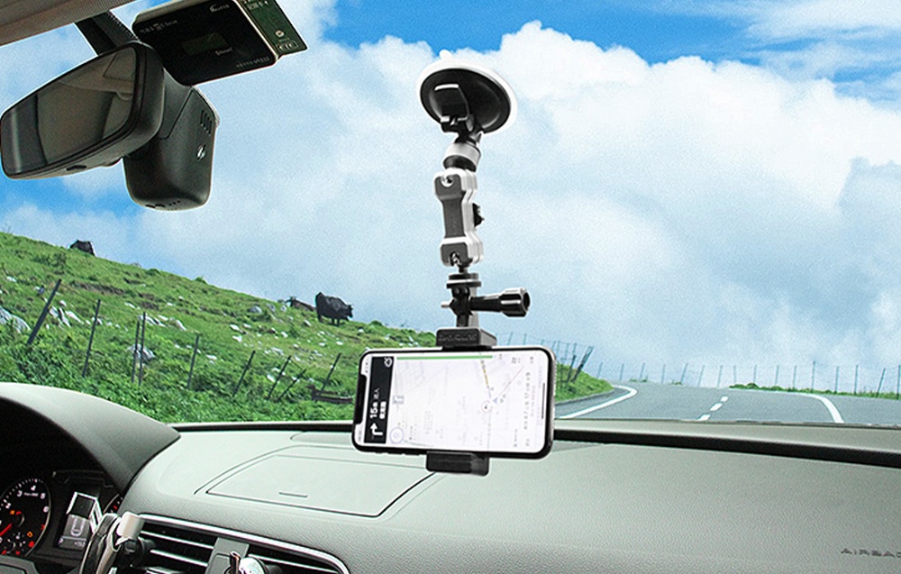Sunnylife Universal Phone Mount with Clip aprašymas - Prekės nuotrauka