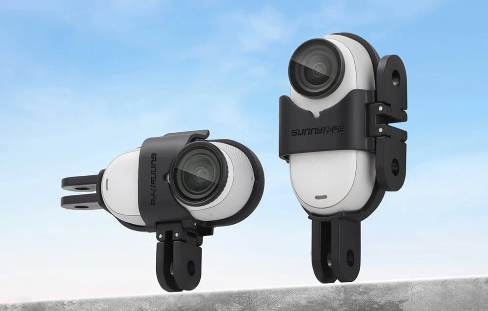 Sunnylife vertikalus-horizontalus laikiklis, skirtas Insta360 GO 3S / GO 3 aprašymas - Prekės nuotrauka
