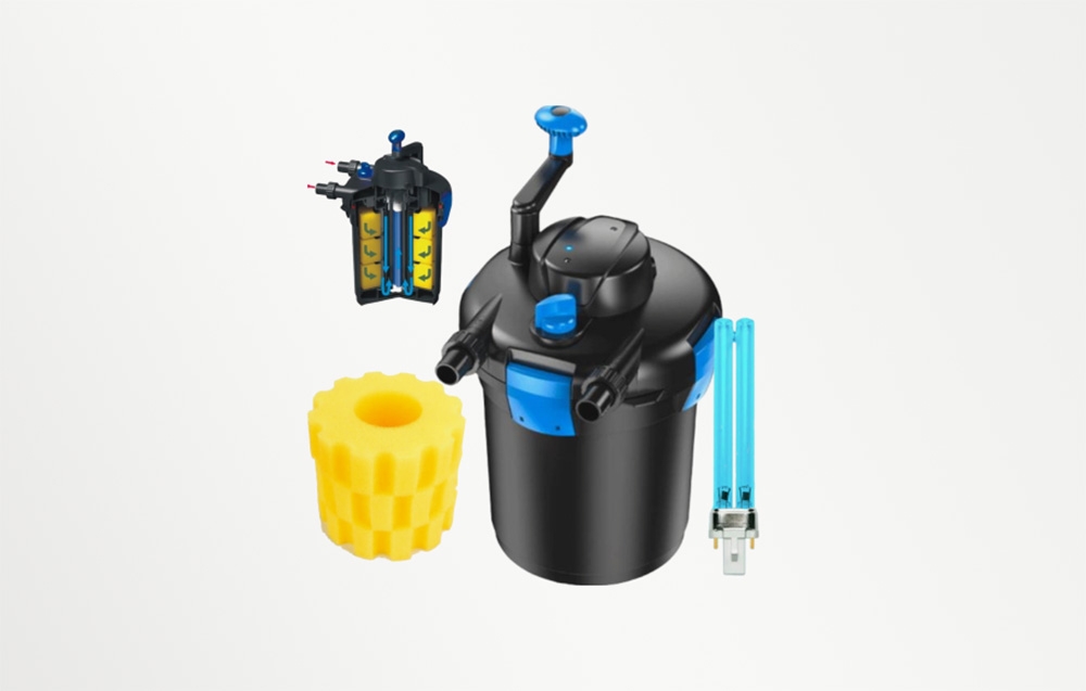 SUNSUN CPF-1500 9W UV Pressure Filter for Ponds aprašymas - Prekės nuotrauka