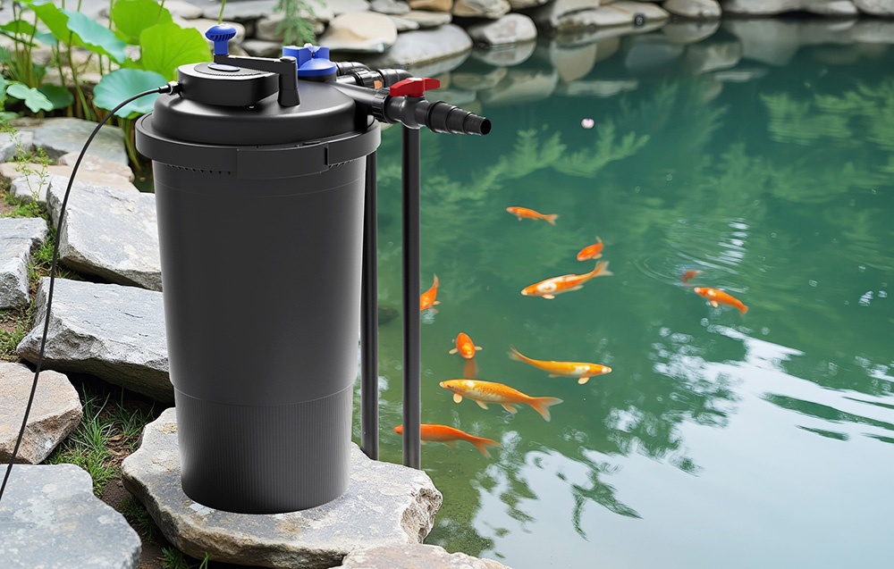 SUNSUN CPF-15000 18W UV Pressure Filter for Ponds aprašymas - Prekės nuotrauka