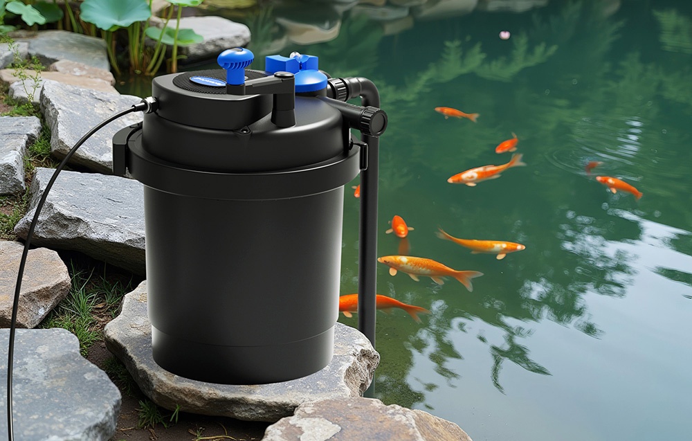 SUNSUN CPF-2500 11W UV Pressure Filter for Ponds aprašymas - Prekės nuotrauka