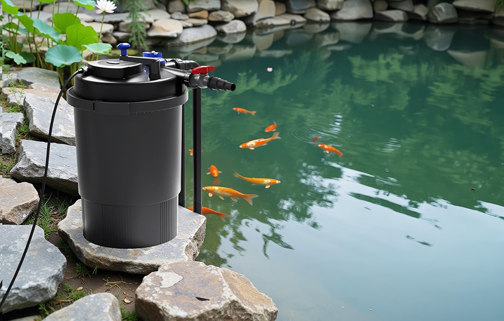 SUNSUN CPF-30000 55W UV Pressure Filter for Ponds aprašymas - Prekės nuotrauka