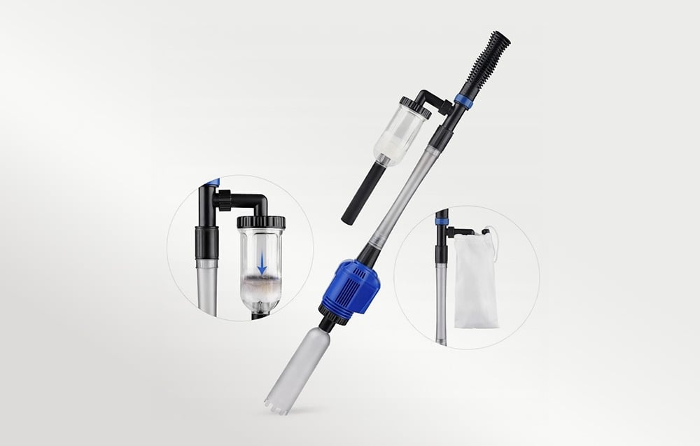 SUNSUN HXS-02 Aquarium Sump Cleaner aprašymas - Prekės nuotrauka