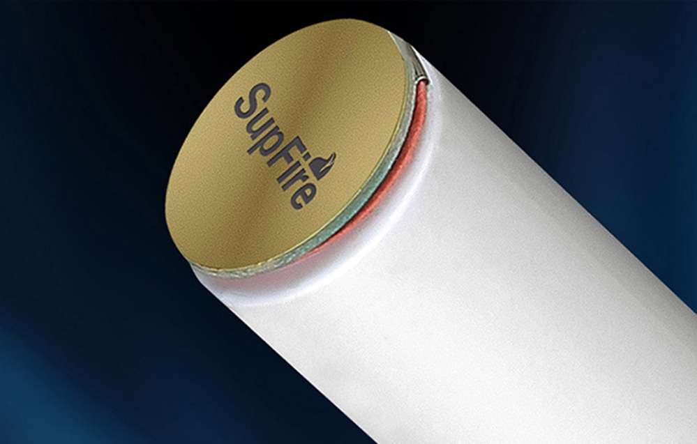 Superfire 18650 Baterija, 2300 mAh aprašymas - Prekės nuotrauka Superfire 18650 Baterija, 2300 mAh aprašymas - Prekės nuotrauka