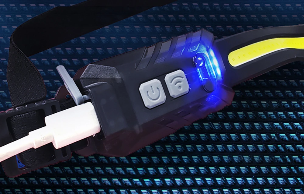 Superfire Žibintuvėlis ant galvos, su sensoriumi, USB C, 540lm, 10W, IP44 aprašymas - Prekės nuotrauka Superfire Žibintuvėlis ant galvos, su sensoriumi, USB C, 540lm, 10W, IP44 aprašymas - Prekės nuotrauka