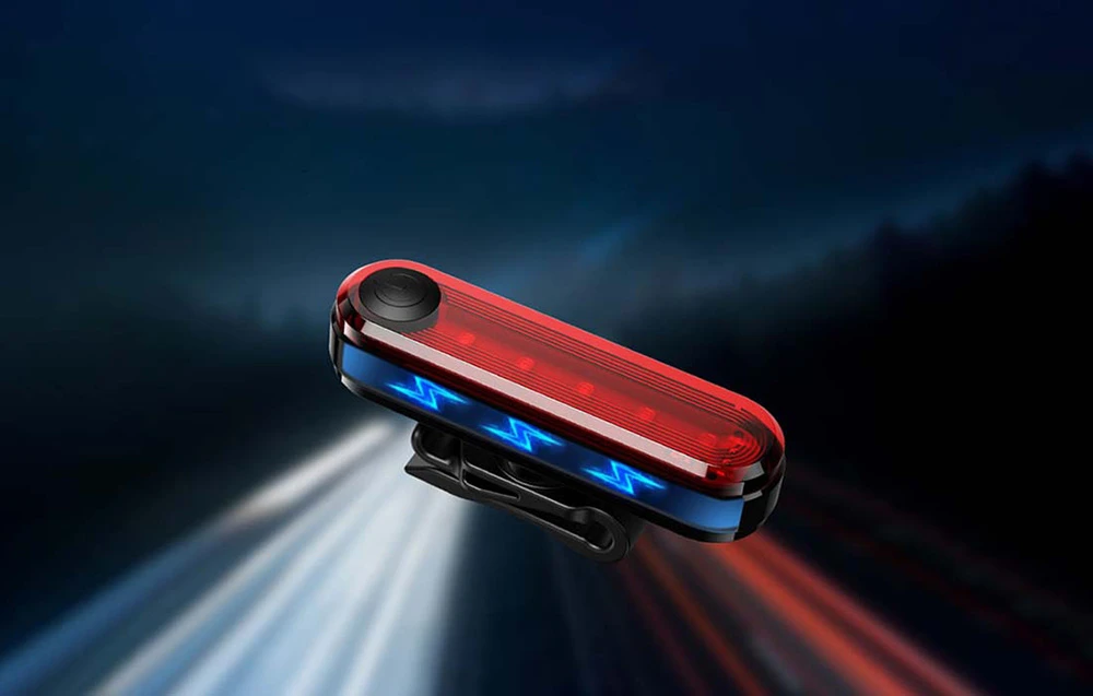 Galinis dviračio žibintas Superfire BTL01 USB 230mAh aprašymas - Prekės nuotrauka