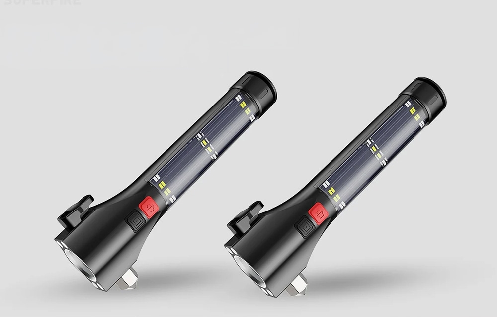 SUPERFIRE D30 Multifunction Flashlight aprašymas - Prekės nuotrauka