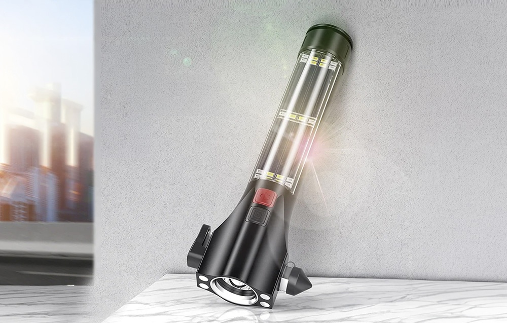 SUPERFIRE D30 Multifunction Flashlight aprašymas - Prekės nuotrauka
