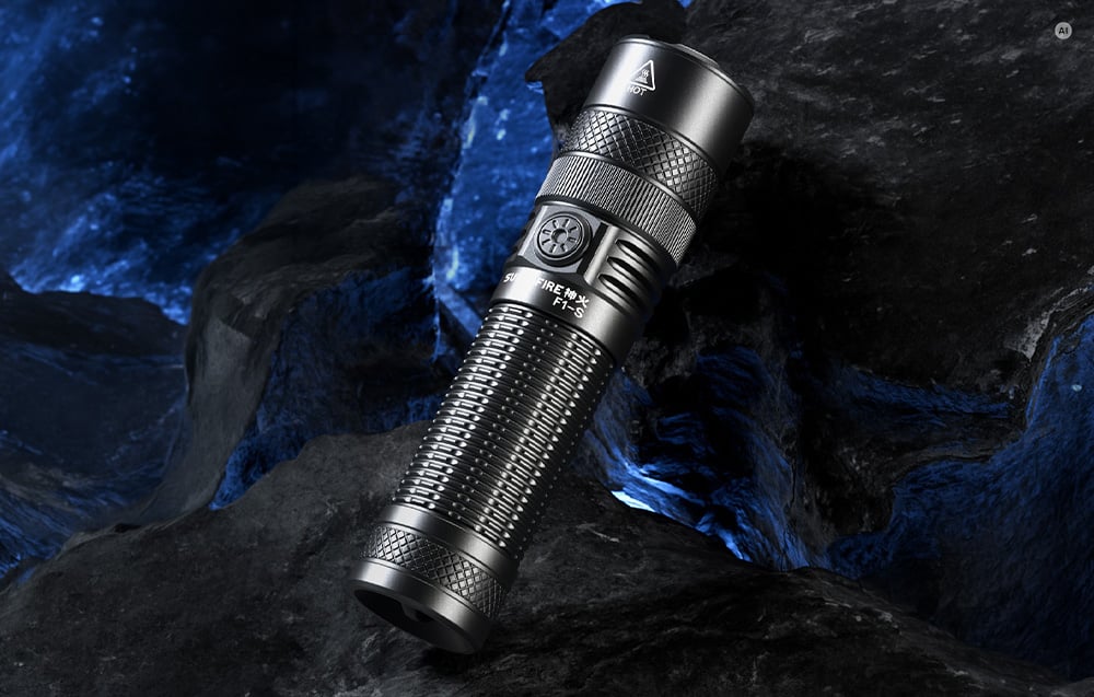 Flashlight SUPERFIRE F1-S aprašymas - Prekės nuotrauka