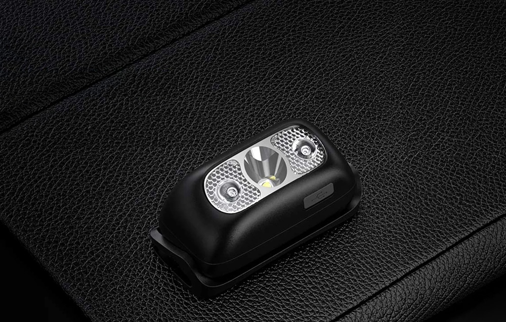 Superfire Žibintuvėlis ant galvos, įkraunamas micro USB, 2W, 110lm, 500mAh aprašymas - Prekės nuotrauka