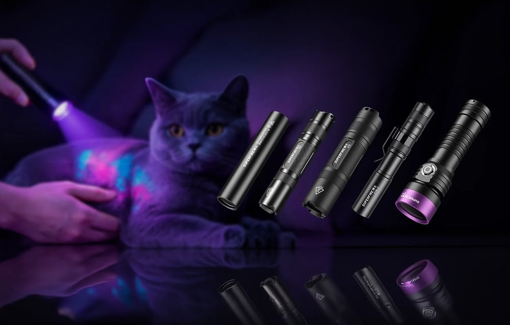 SUPERFIRE S11-H 365nm USB-C UV Flashlight aprašymas - Prekės nuotrauka
