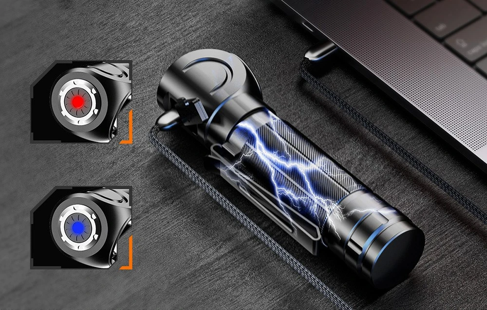 Superfire TH04-S,1000lmm USB-C headlamp prožektorius aprašymas - Prekės nuotrauka Superfire TH04-S,1000lmm USB-C headlamp prožektorius aprašymas - Prekės nuotrauka