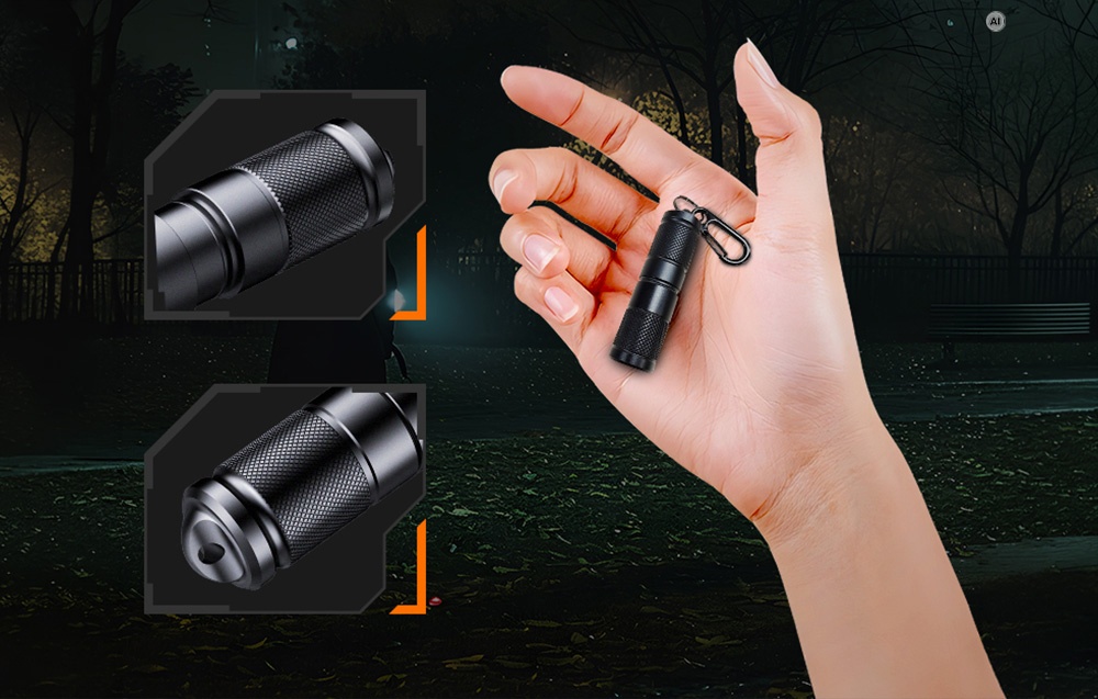 Superfire USB-C Flashlight EF02 aprašymas - Prekės nuotrauka