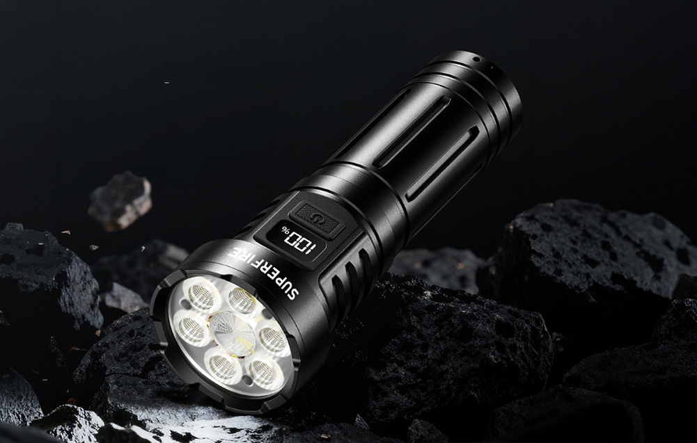 Superfire USB-C Flashlight L24 aprašymas - Prekės nuotrauka
