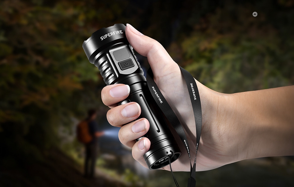 Superfire USB-C Flashlight L24 aprašymas - Prekės nuotrauka