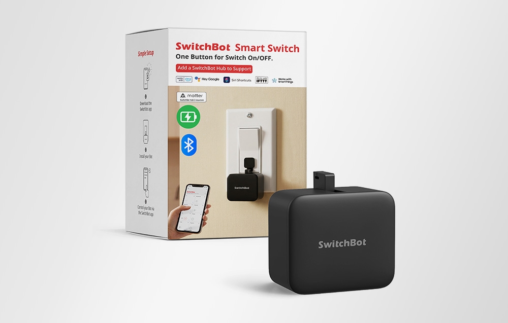 SWITCHBOT C1 įkraunamas belaidis jungiklis aprašymas - Prekės nuotrauka SWITCHBOT C1 įkraunamas belaidis jungiklis aprašymas - Prekės nuotrauka