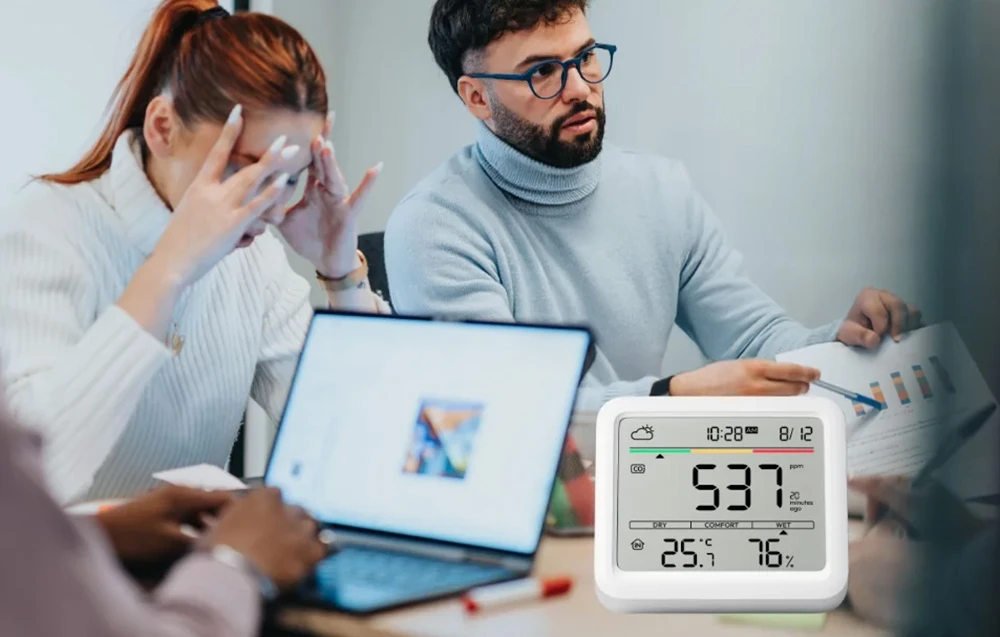 „SwitchBot Meter Pro“ CO2 termometras ir higrometras aprašymas - Prekės nuotrauka