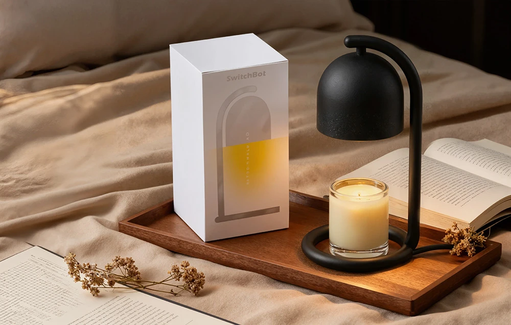 SwitchBot Smart Candle Warmer (juodas) aprašymas - Prekės nuotrauka