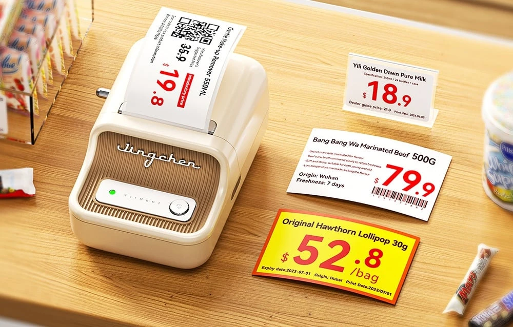 Niimbot T50*30-230 Dual-Color Spausdintuvas Labels (Baltas) aprašymas - Prekės nuotrauka Niimbot T50*30-230 Dual-Color Spausdintuvas Labels (Baltas) aprašymas - Prekės nuotrauka