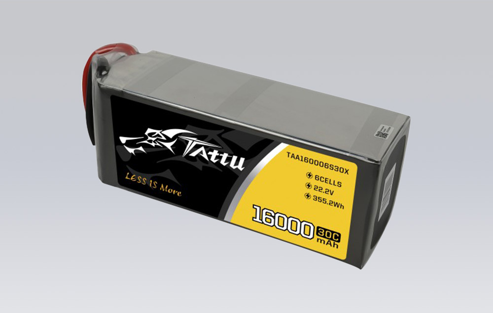 Gens Ace & Tattu Tattu 16000mAh 22.2V 30C 6S1P LiPo Baterija Pack with XT90 Anti-spark Plug aprašymas - Prekės nuotrauka