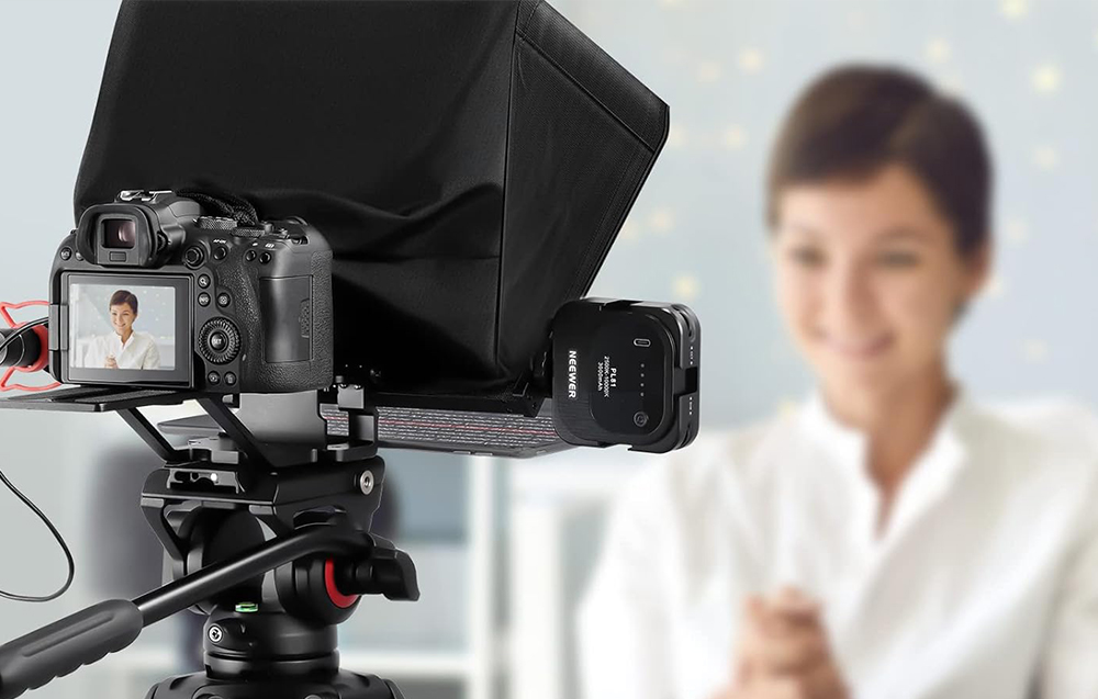 Teleprompter Neewer aprašymas - Prekės nuotrauka Teleprompter Neewer aprašymas - Prekės nuotrauka