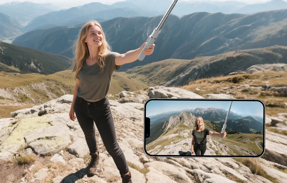 Telesin 1.8m selfie holder / tripod aprašymas - Prekės nuotrauka