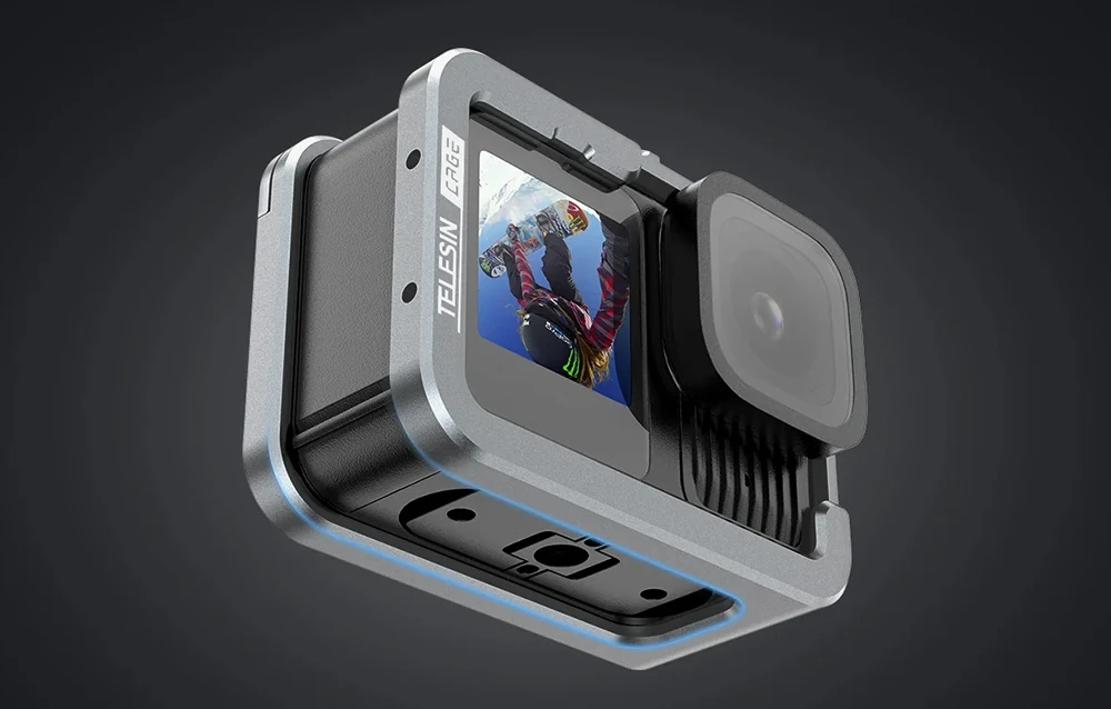 Telesin aluminum case for GoPro Hero 13 aprašymas - Prekės nuotrauka