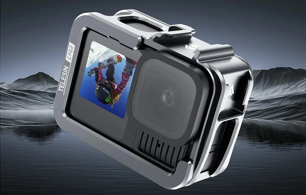 Telesin aluminum case for GoPro Hero 13 aprašymas - Prekės nuotrauka