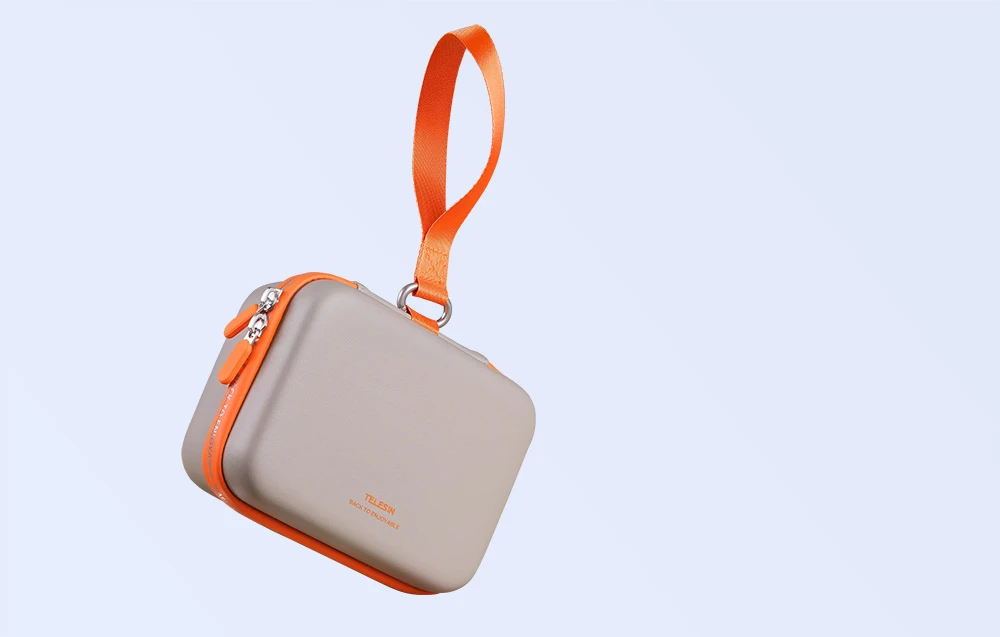 Telesin DisAdv EVA Transport Bag for DJI Osmo Action 6 Gray aprašymas - Prekės nuotrauka