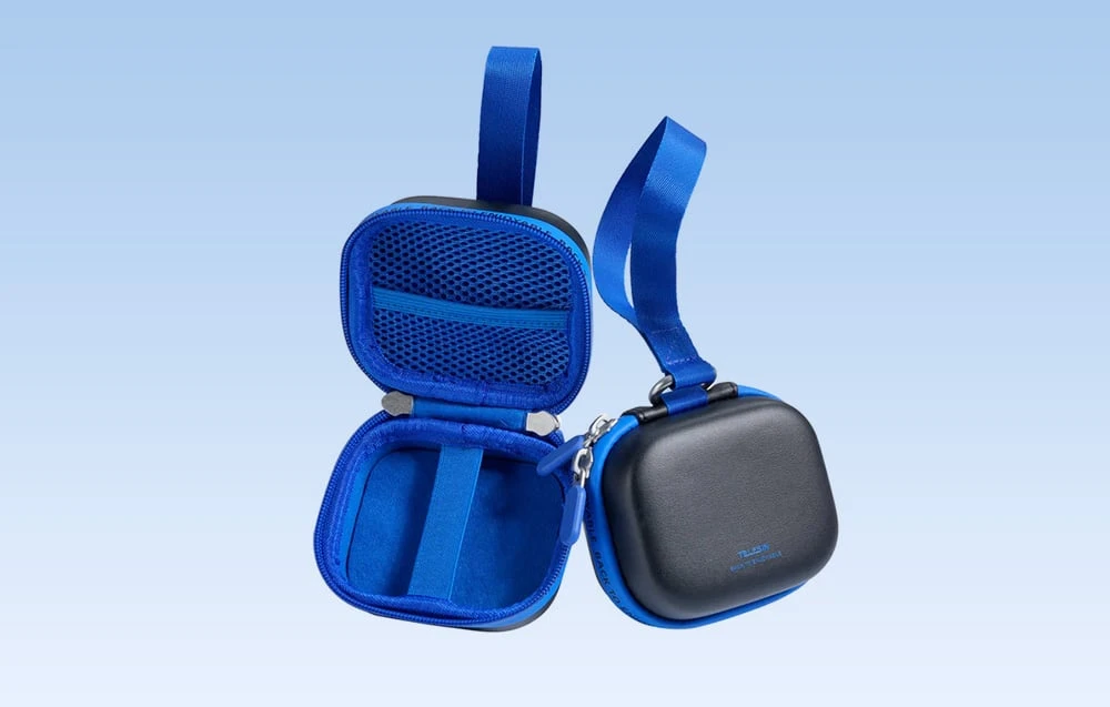 Telesin DisAdv EVA Universal Mini Transport Bag for Sports Cameras juodos spalvos/Mėlyna aprašymas - Prekės nuotrauka