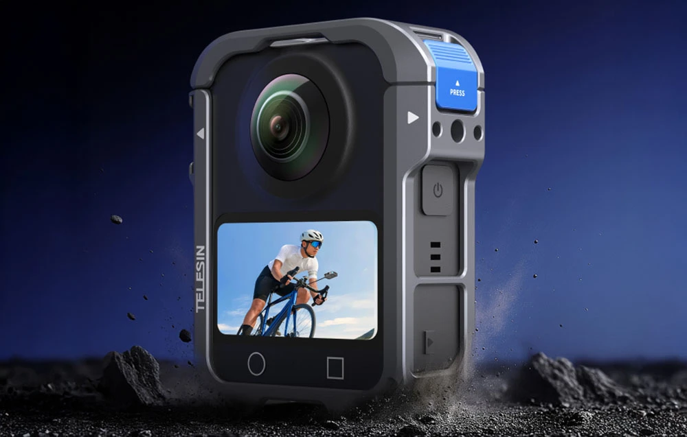 Telesin DJI Osmo 360 metal cage aprašymas - Prekės nuotrauka