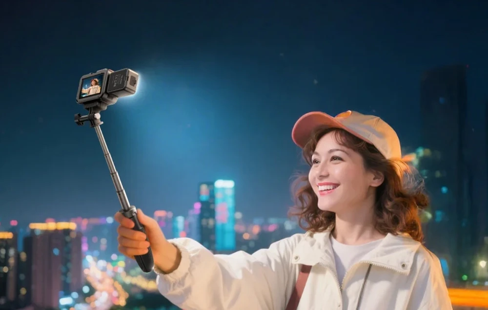 Telesin lighting / light for DJI Action 5 Pro / 4 / 3 aprašymas - Prekės nuotrauka