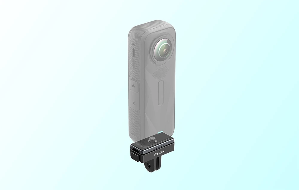 Telesin magnetic adapter for Insta360 X5/X4/X3/Ace Pro aprašymas - Prekės nuotrauka