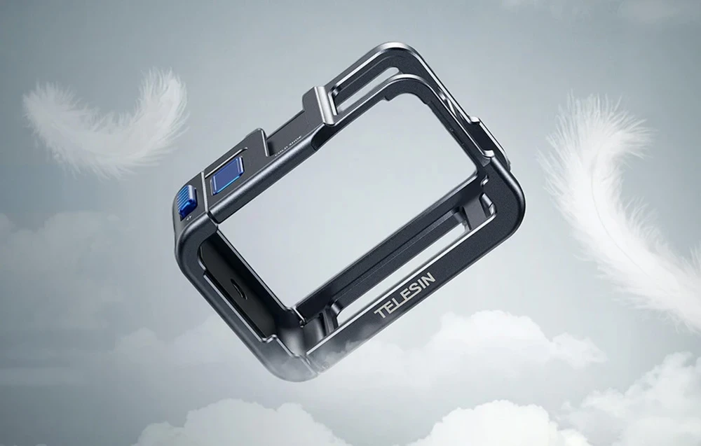 Telesin metal case for DJI Osmo Action 5 (juodas) aprašymas - Prekės nuotrauka Telesin metal case for DJI Osmo Action 5 (juodas) aprašymas - Prekės nuotrauka