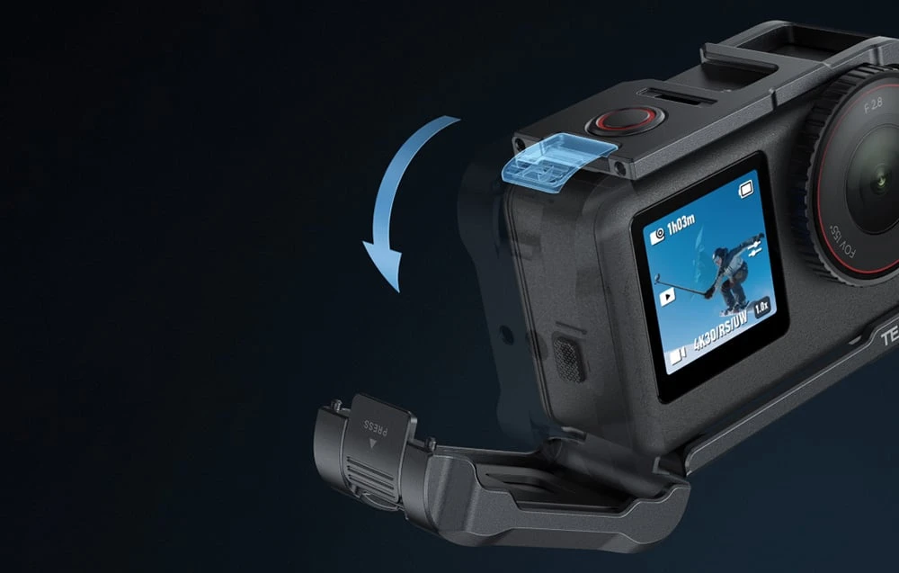 Telesin metal protective case for DJI Osmo Action 6 aprašymas - Prekės nuotrauka