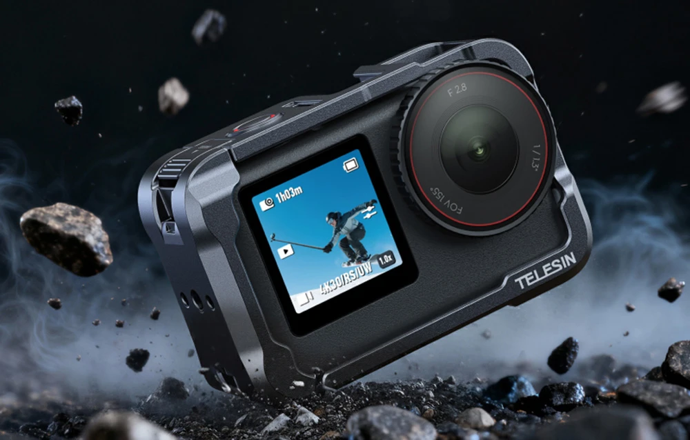 Telesin metal protective case for DJI Osmo Action 6 aprašymas - Prekės nuotrauka