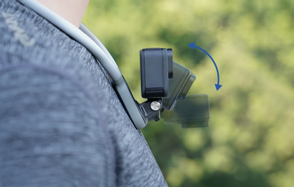 Telesin neckband with mount for sports cameras / phones TE-HNB-001 aprašymas - Prekės nuotrauka Telesin neckband with mount for sports cameras / phones TE-HNB-001 aprašymas - Prekės nuotrauka