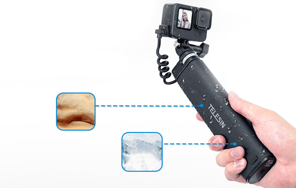 „Telesin Power Grip“ asmenukių lazdelė su įkrova
