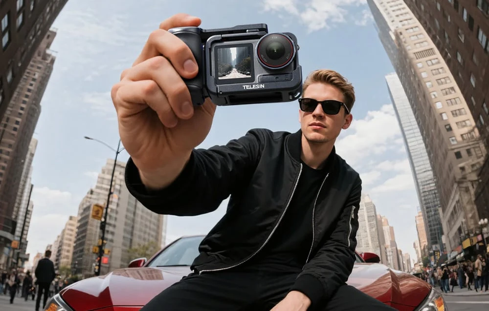 Telesin Kameros priedas - Ulanzi G9-14 aliuminio rėmo tvirtinimas GoPro Hero 9/10/11 Juodas aprašymas - Prekės nuotrauka