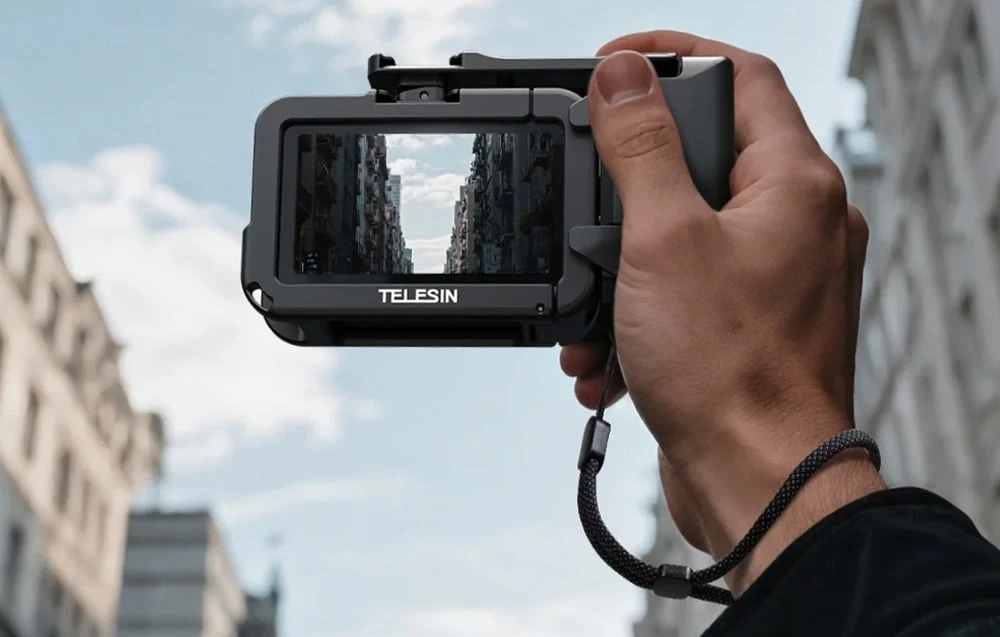 Telesin Kameros priedas - Ulanzi G9-14 aliuminio rėmo tvirtinimas GoPro Hero 9/10/11 Juodas aprašymas - Prekės nuotrauka