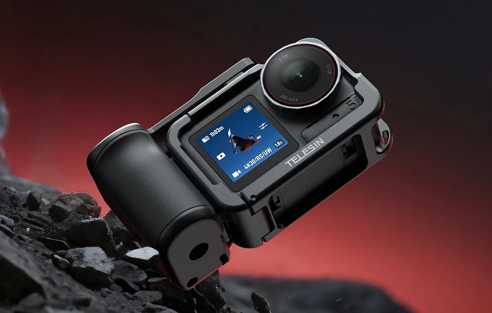 Telesin Kameros priedas - Ulanzi G9-14 aliuminio rėmo tvirtinimas GoPro Hero 9/10/11 Juodas aprašymas - Prekės nuotrauka