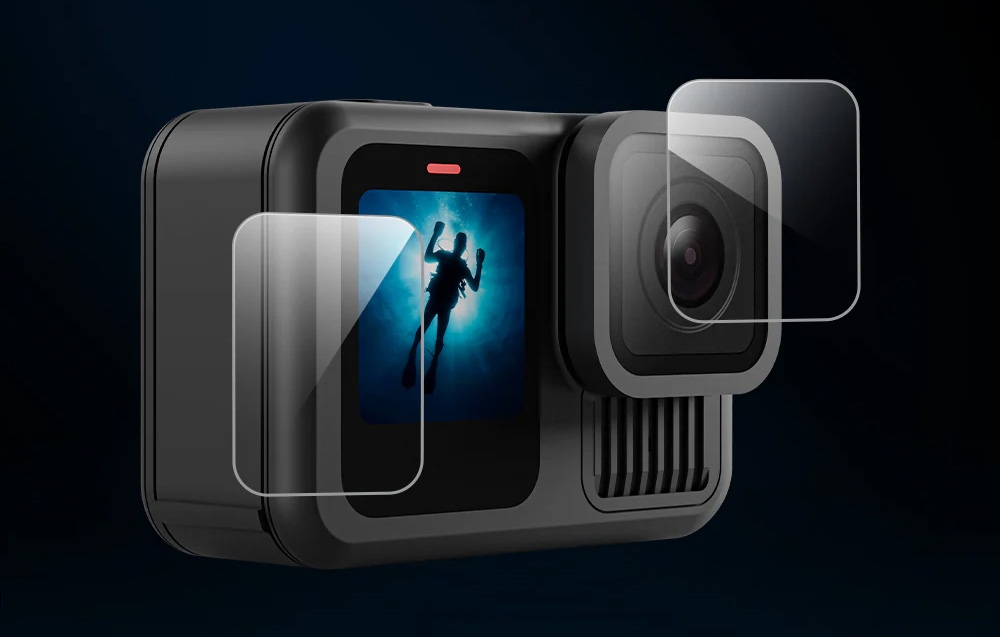 Telesin screen protection filmas for GoPro Hero 13 (S6-FLM-08-TGP) (clear) aprašymas - Prekės nuotrauka