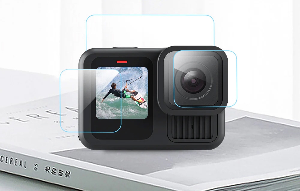 Telesin screen protection filmas for GoPro Hero 13 (S6-FLM-08-TGP) (clear) aprašymas - Prekės nuotrauka