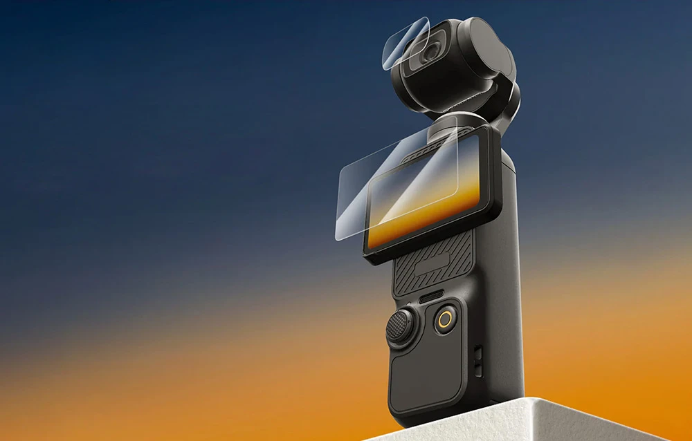 TELESIN grūdintas stiklas DJI Osmo Pocket 3 kamerai aprašymas - Prekės nuotrauka TELESIN grūdintas stiklas DJI Osmo Pocket 3 kamerai aprašymas - Prekės nuotrauka