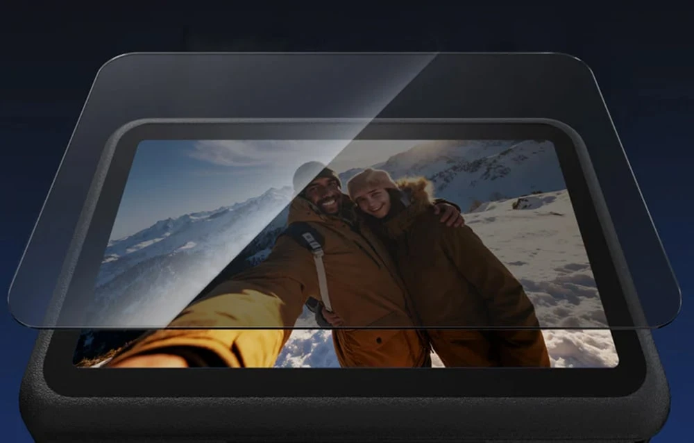 Telesin tempered glass set for DJI Osmo Action 6 Lens + screen aprašymas - Prekės nuotrauka