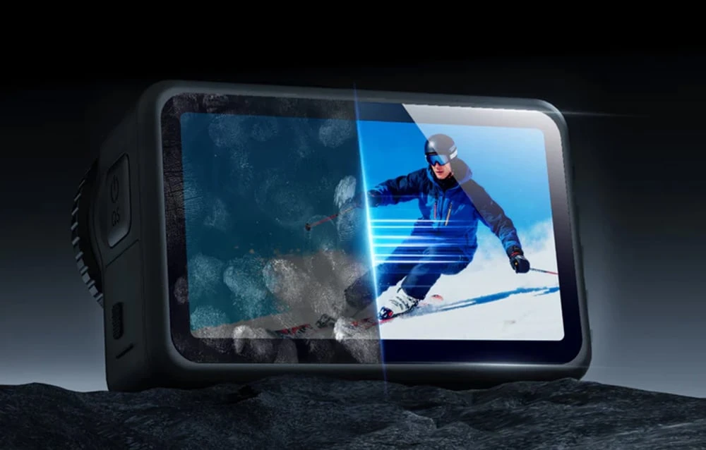 Telesin tempered glass set for DJI Osmo Action 6 Lens + screen aprašymas - Prekės nuotrauka