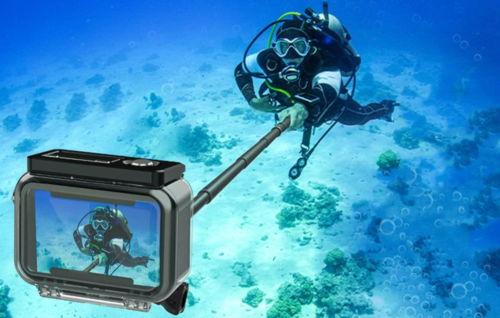 TELESIN vandeniui atsparus dėklas, skirtas DJI Action 3 aprašymas - Prekės nuotrauka TELESIN vandeniui atsparus dėklas, skirtas DJI Action 3 aprašymas - Prekės nuotrauka