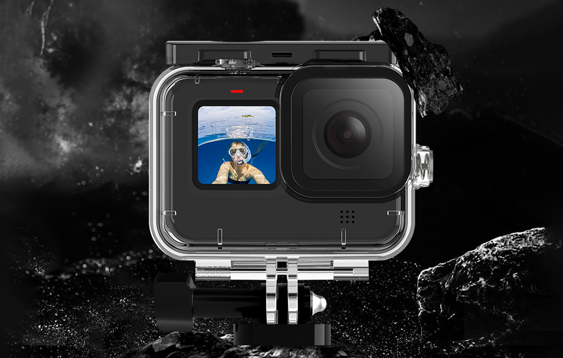 Telesin Woterproof dėklas, skirtas GoPro Hero 9 (GP-WTP-901) aprašymas - Prekės nuotrauka
