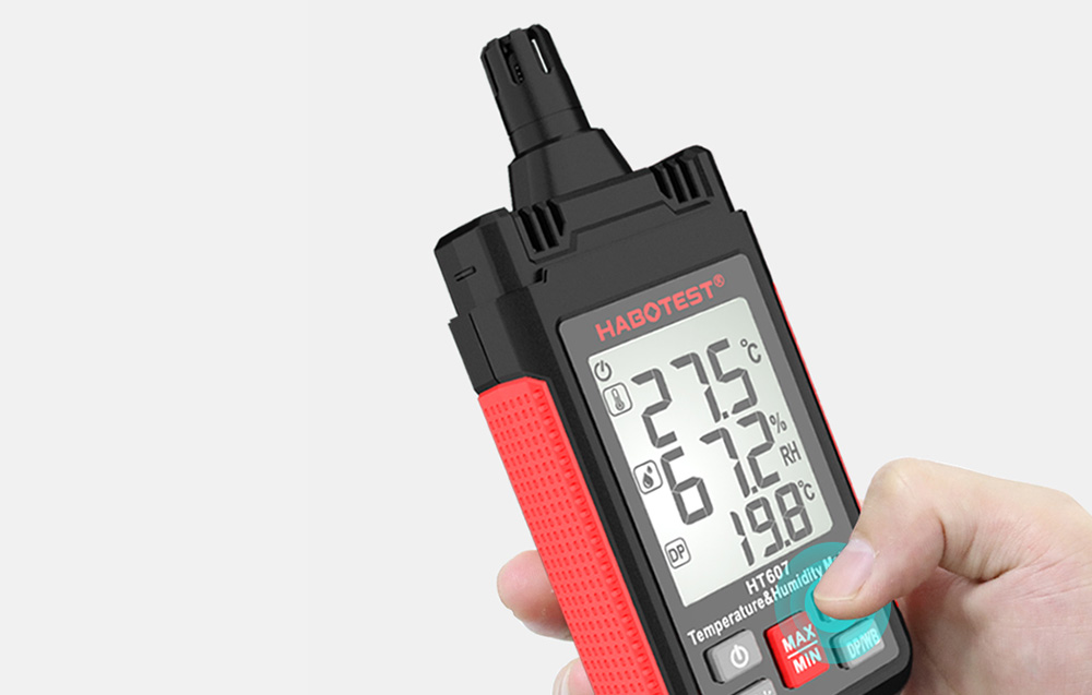 temperatūra-drėgmės matuoklis-habotest-ht607